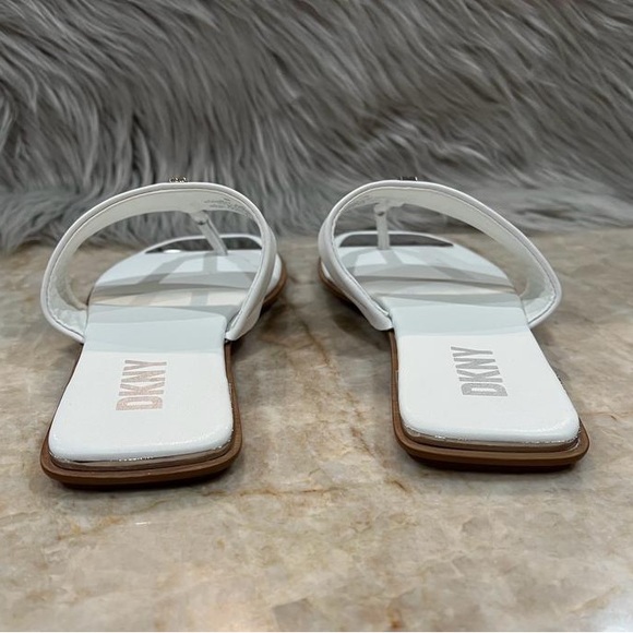 DKNY women’s Deja Slip-On Embellished Thong Sandals. - Picture 3 of 8